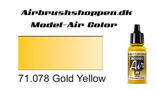  71.078 Gold Yellow RAL1004-FS33655